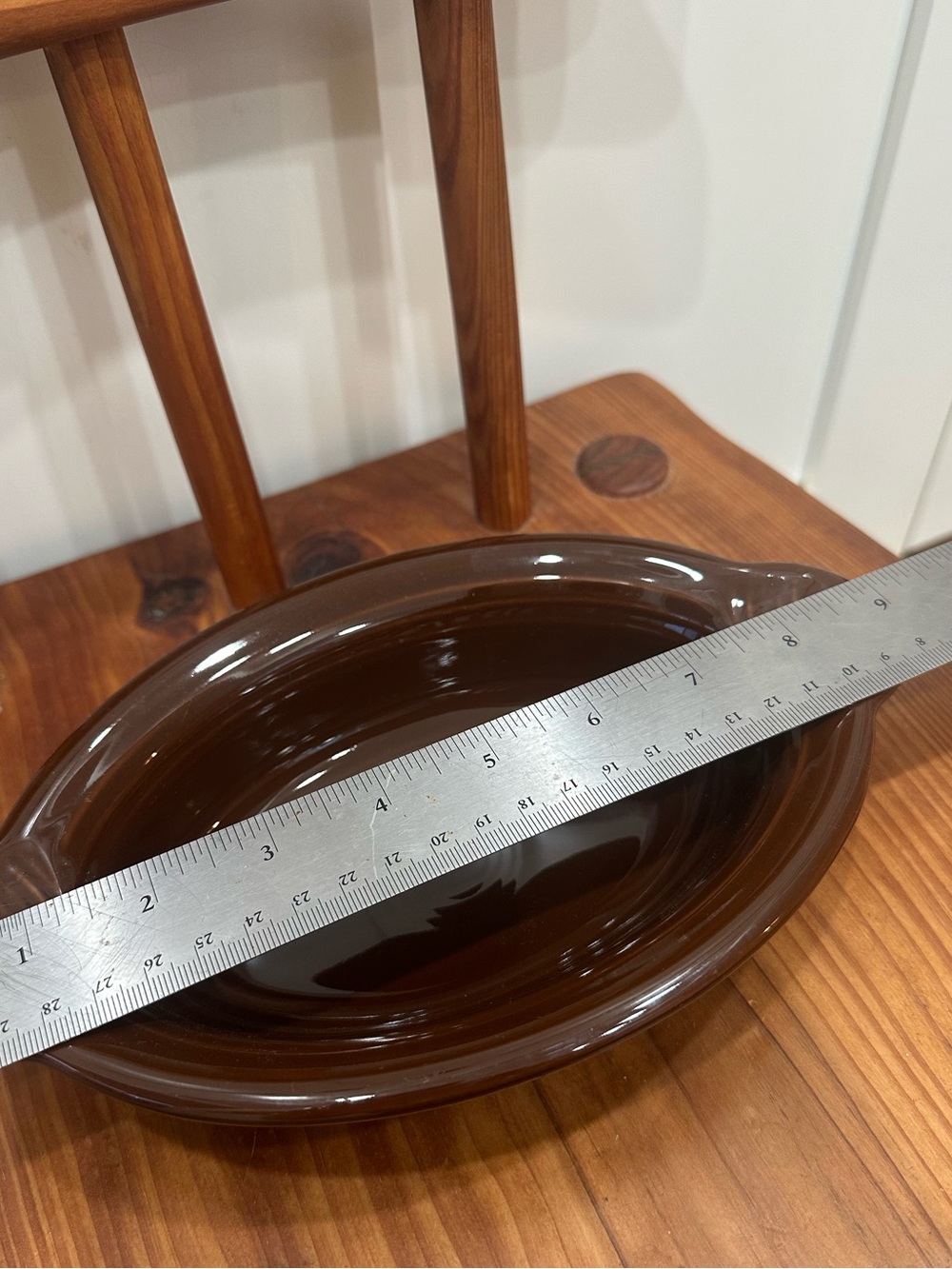 Set of 2 Fiesta Chocolate Brown CASSEROLE DISH Homer Laughlin Vintage Fiestaware - Picture 6 of 8